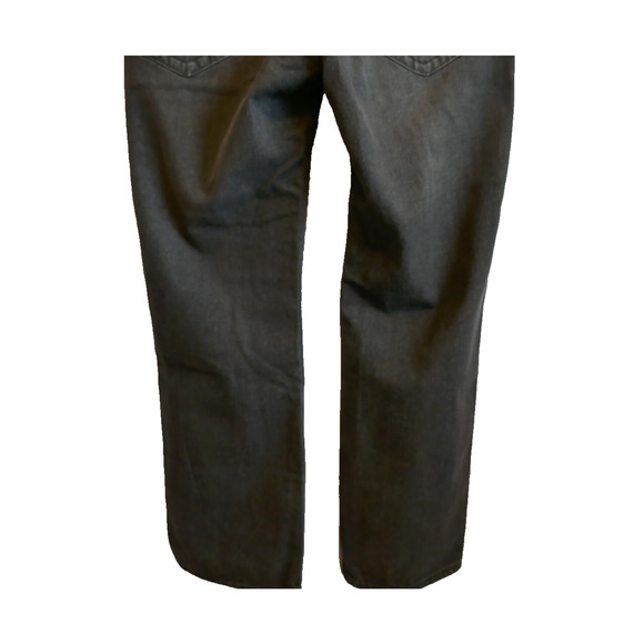 True Religion Mens Jeans 38 x 32 Gray Ricky World Tour Relaxed Fit Straight - Picture 13 of 16